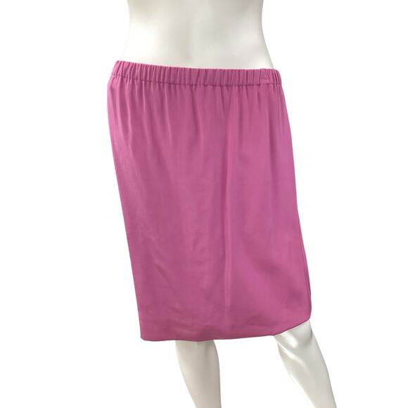 Vintage Signature 2Piece Set Women’s SZ S DeadStock Never Used Silk Beading Pink - Picture 6 of 9